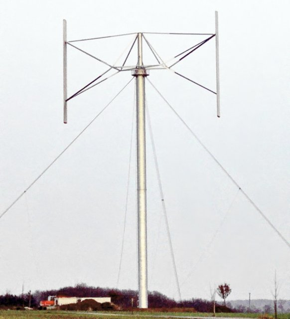 Floating Vertical Axis Wind Turbine