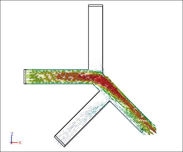 CFD Simulation of a Fluidic OR Gate